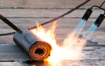 Old Woodhall asphalt flat roofing repairs