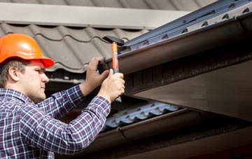 gutter repair Old Woodhall, Lincolnshire