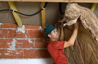 Old Woodhall tapered roof insulation